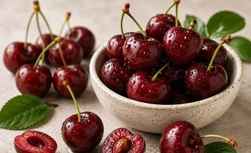Fresh cherries